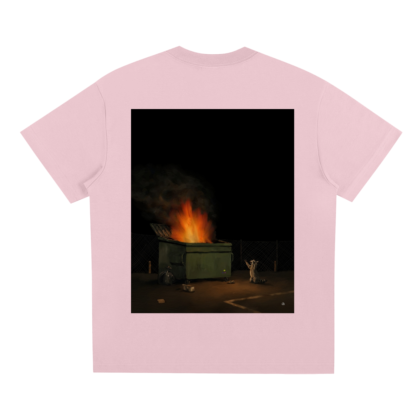 Racoon Plain T-Shirt