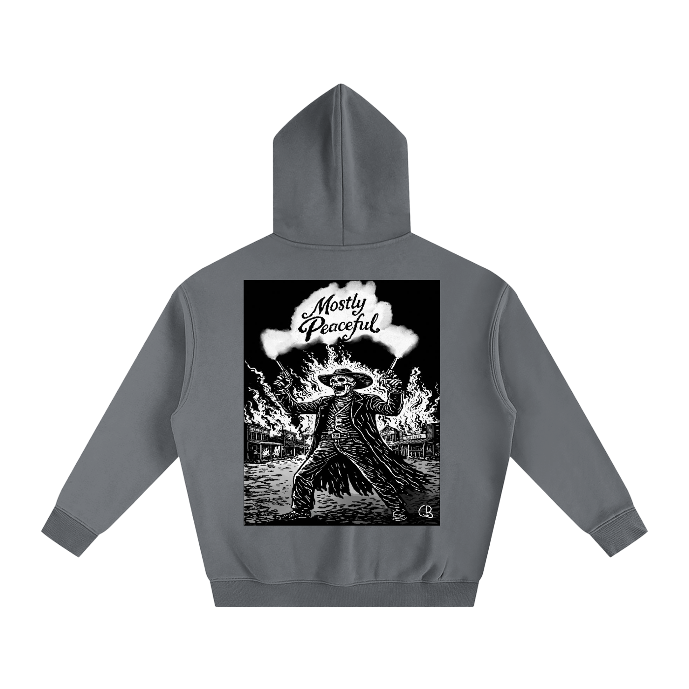 Mostly Peaceful Zip up