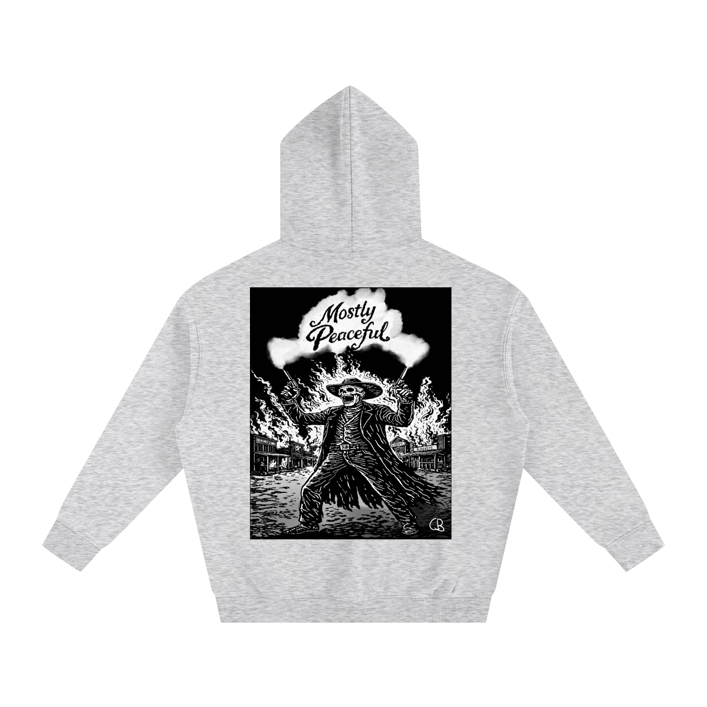 Mostly Peaceful Zip up
