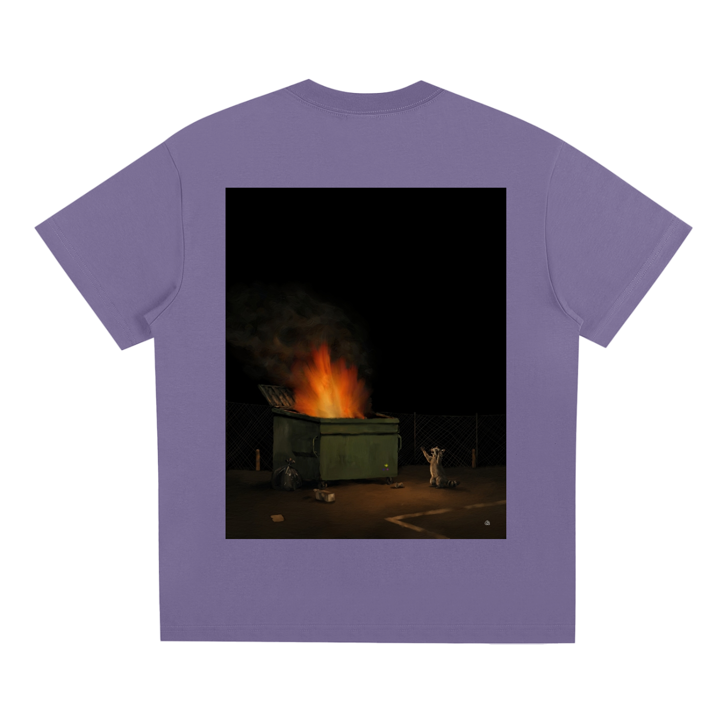 Racoon Plain T-Shirt
