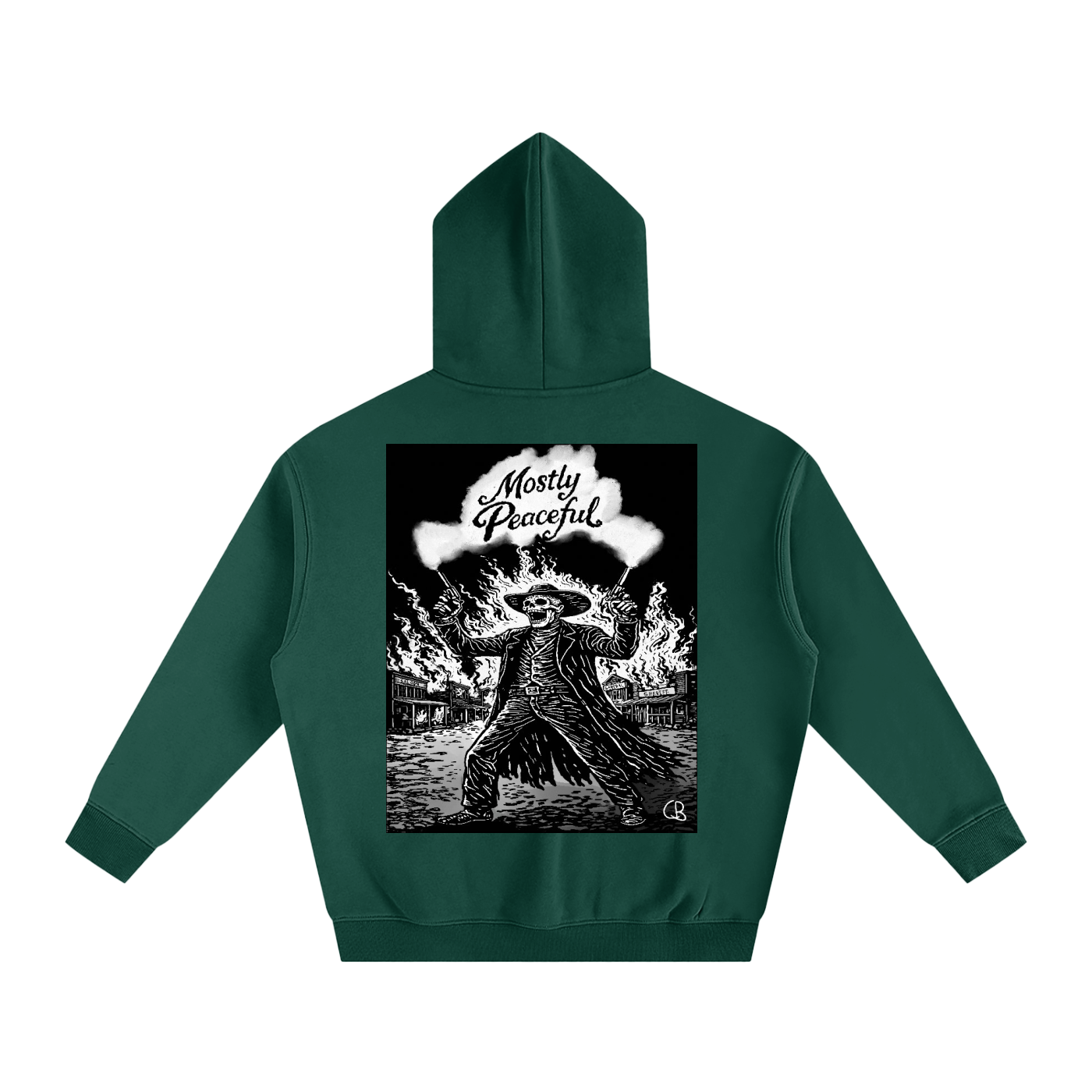Mostly Peaceful Zip up