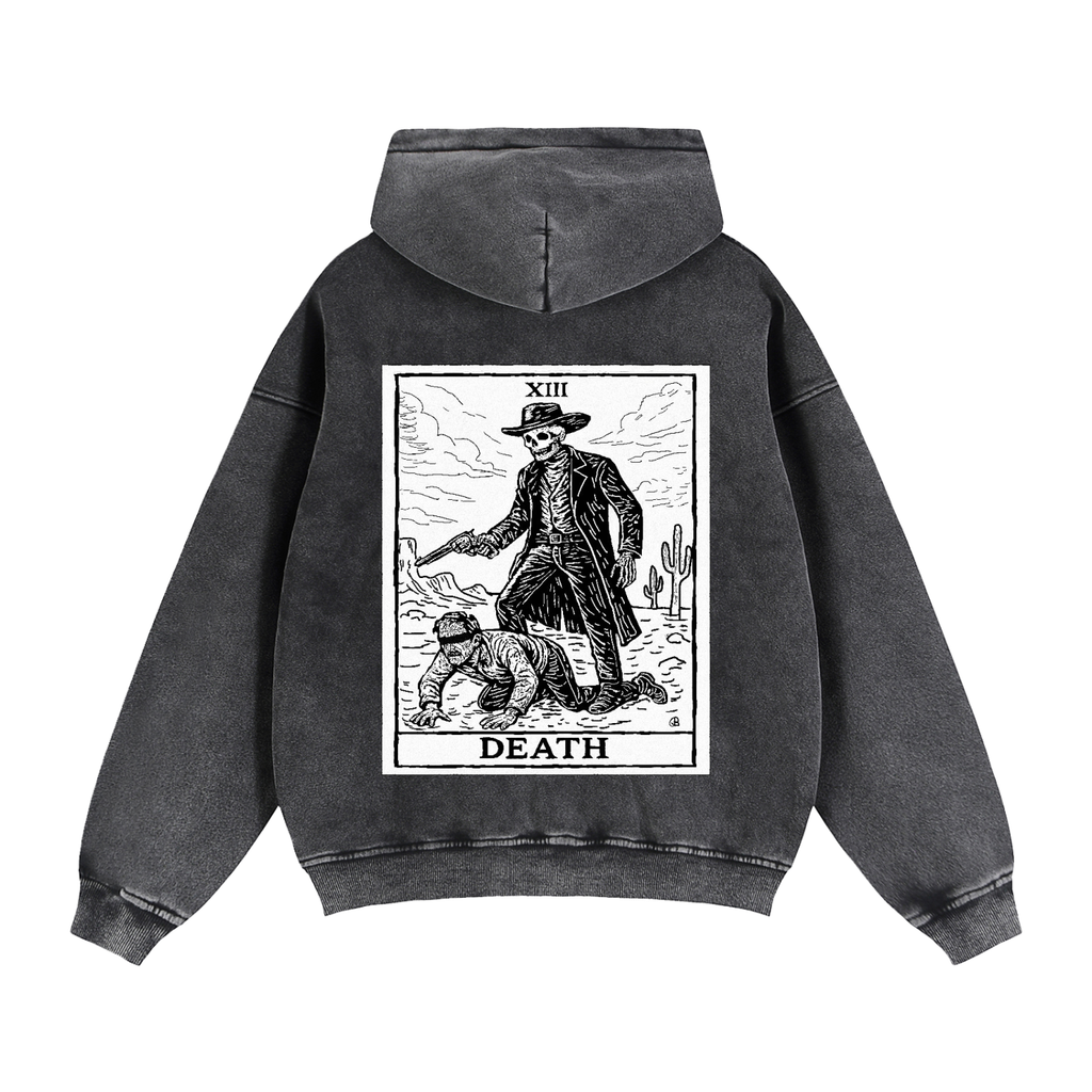 Death Tarot Zip Up