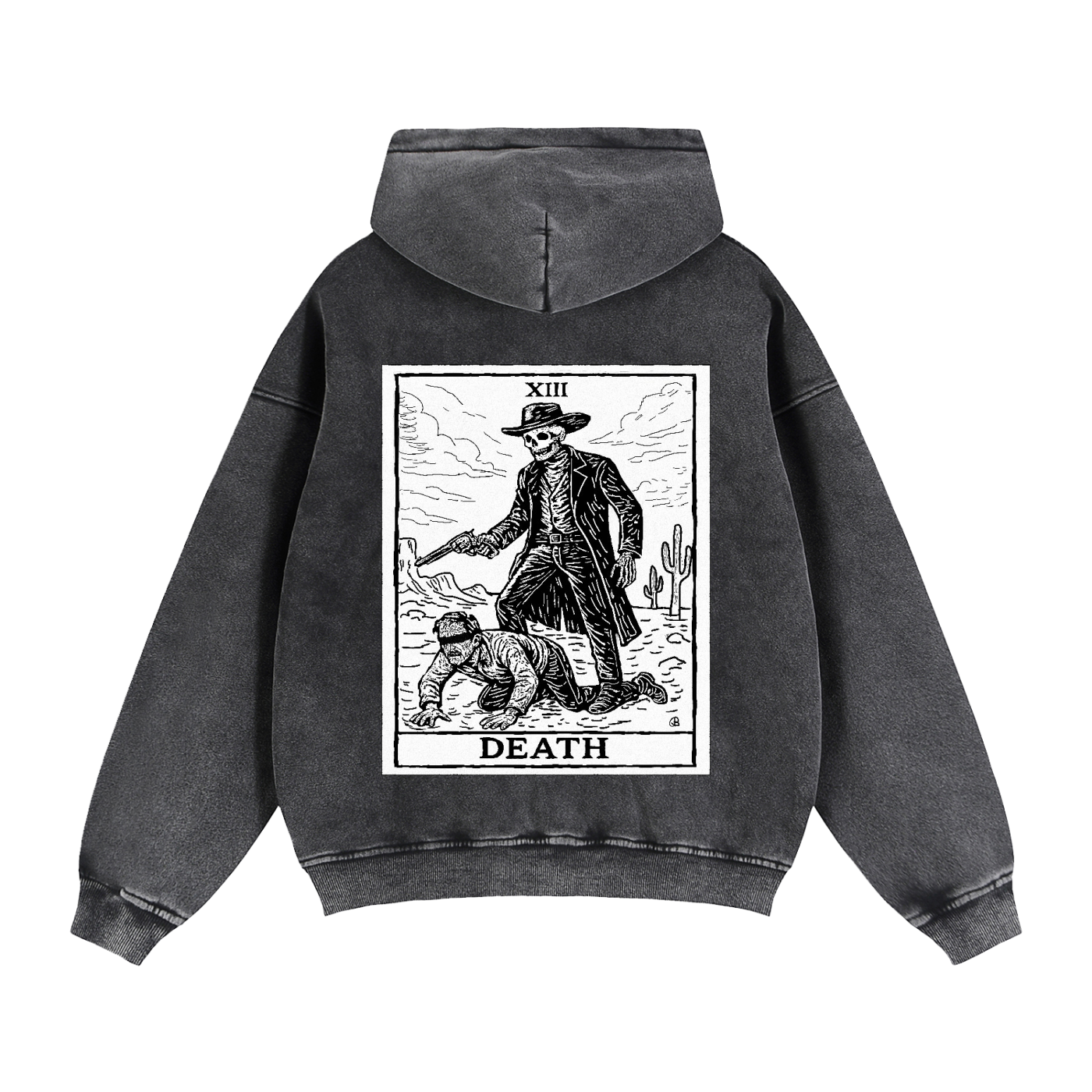 Death Tarot Zip Up