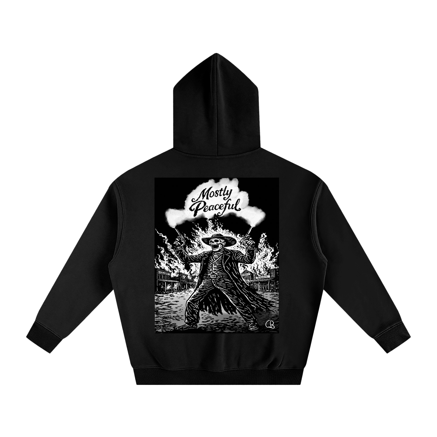 Mostly Peaceful Zip up
