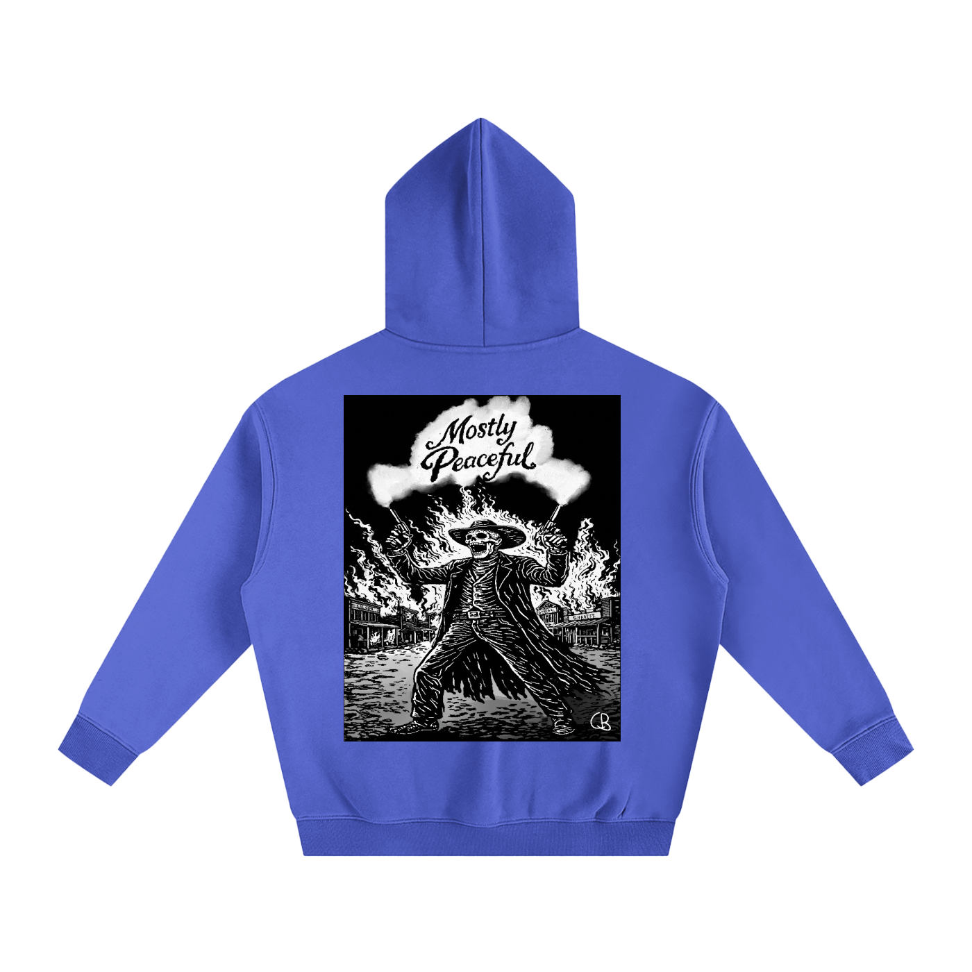 Mostly Peaceful Zip up