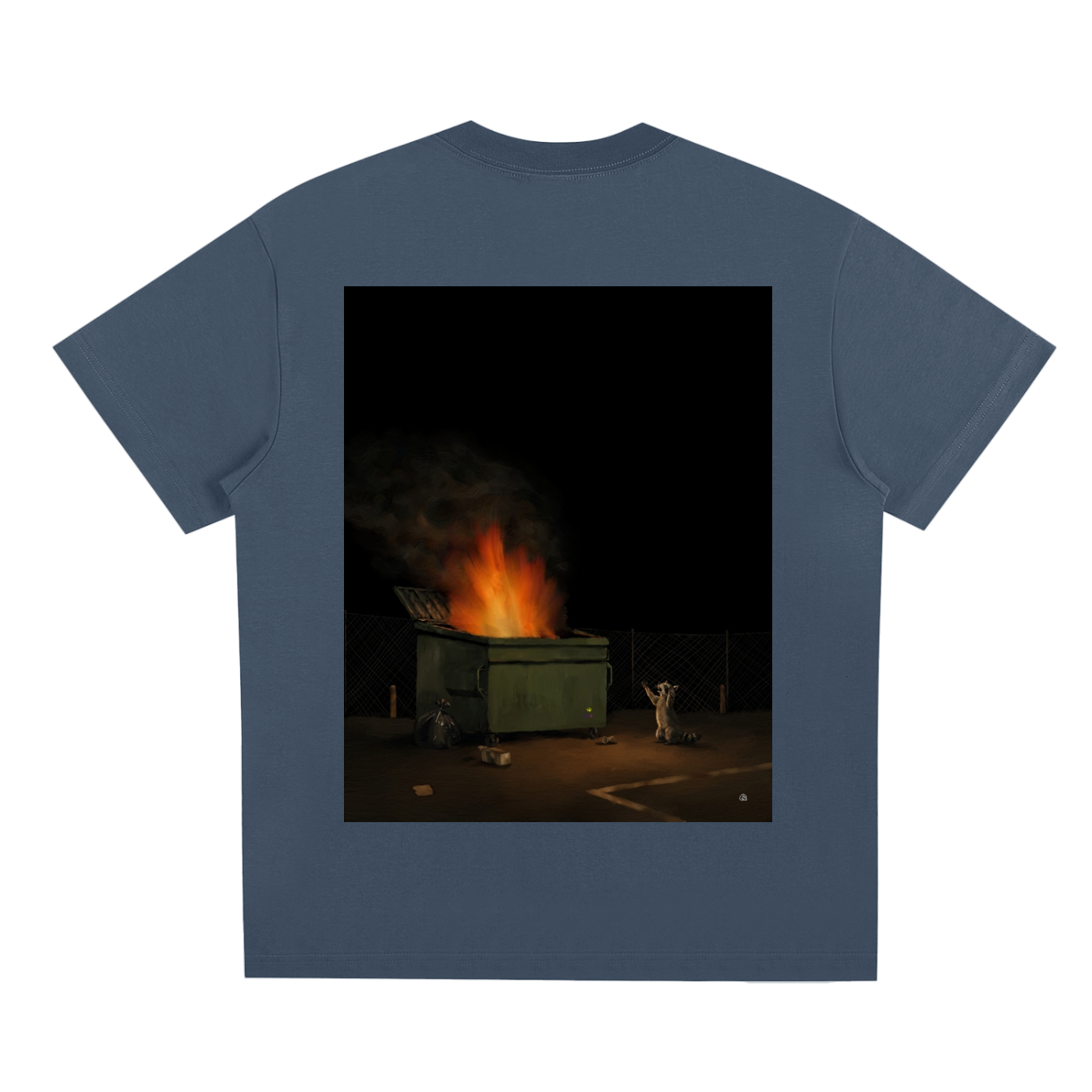 Racoon Plain T-Shirt