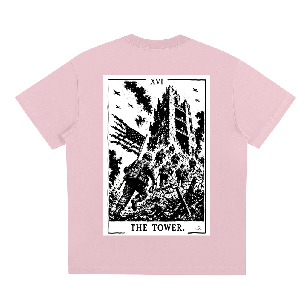 The Tower Tarot Card T-Shirt