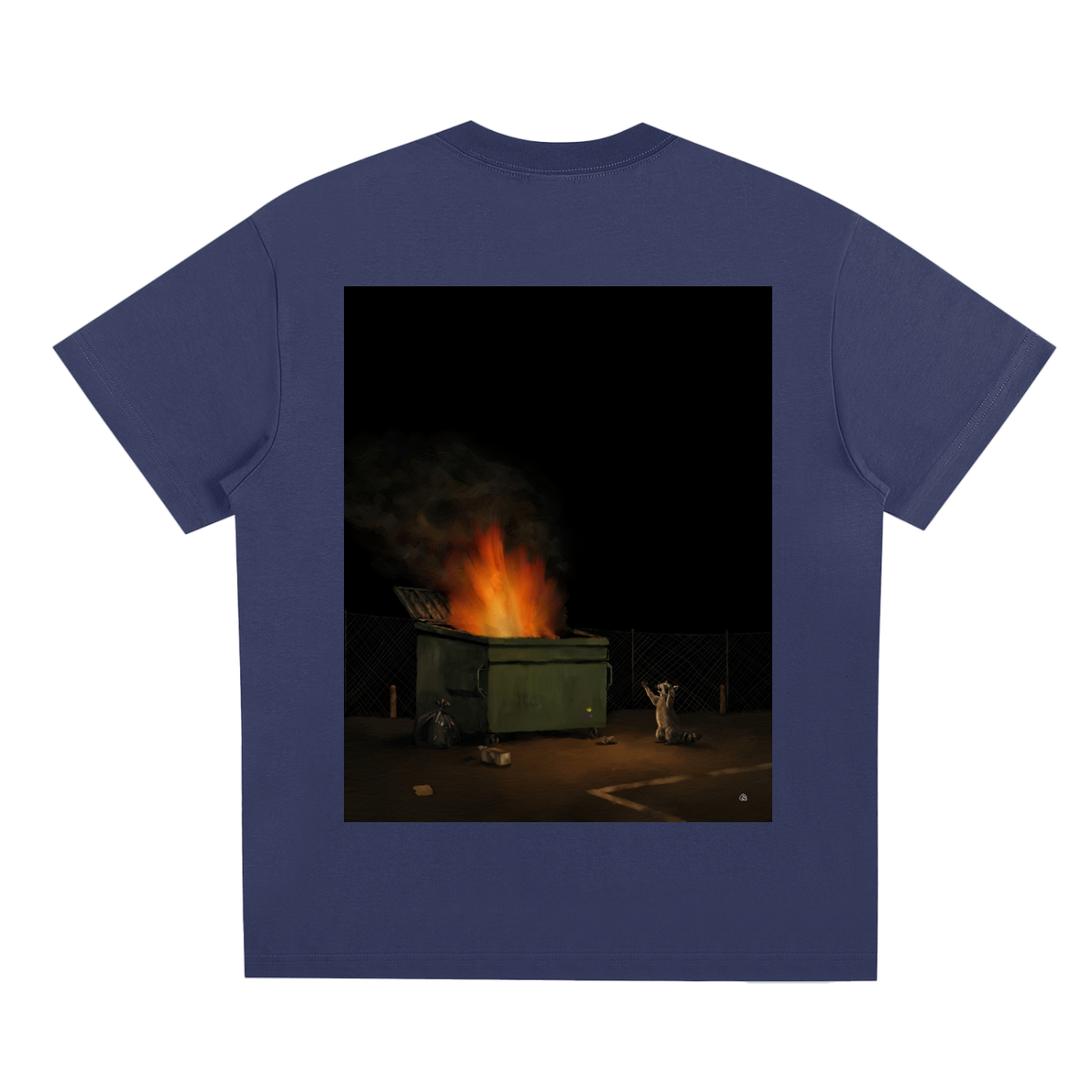Racoon Plain T-Shirt