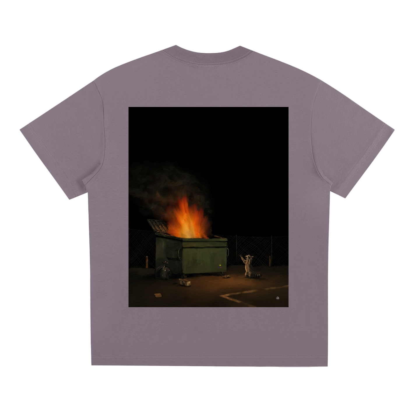 Racoon Plain T-Shirt