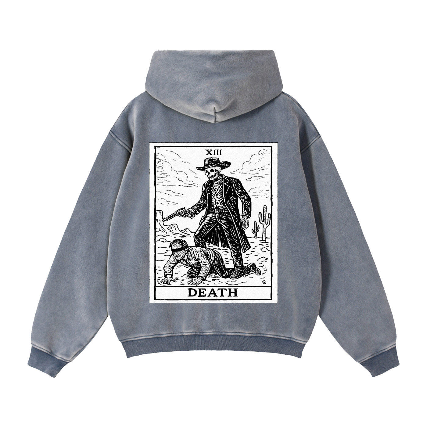Death Tarot Zip Up