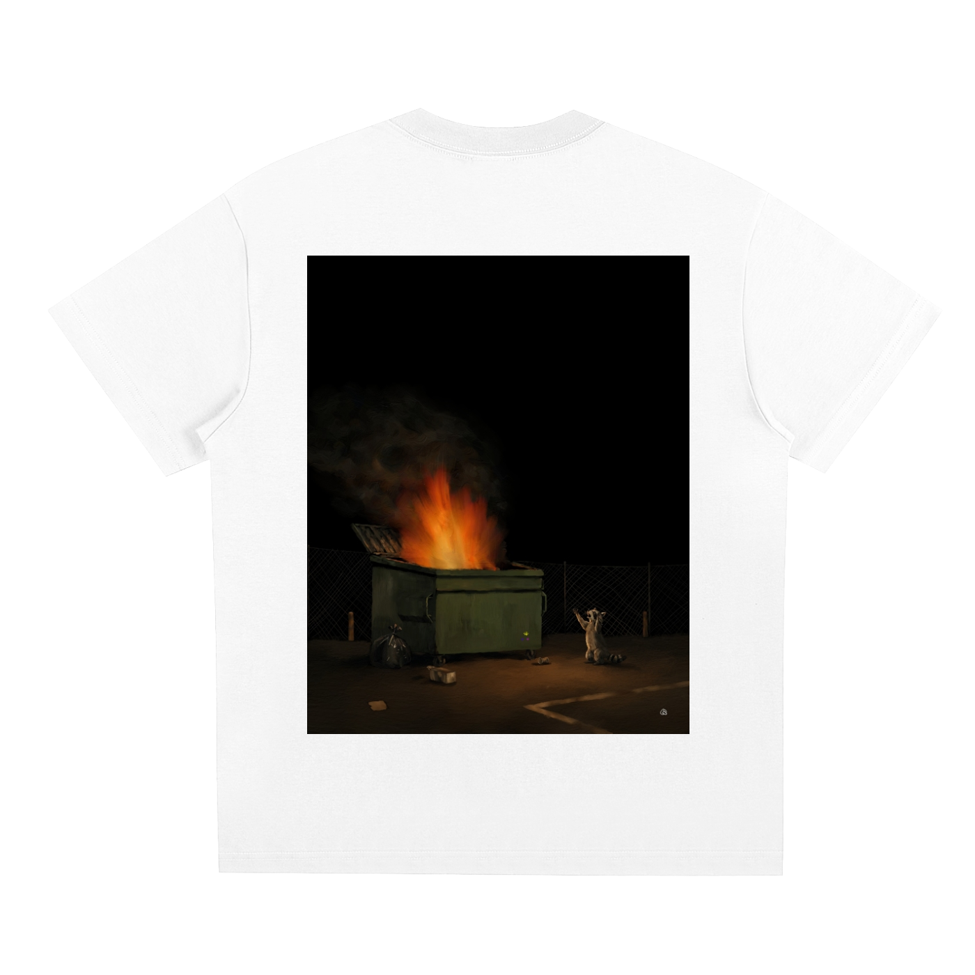 Racoon Plain T-Shirt