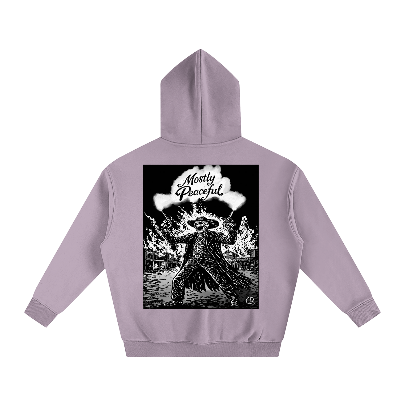 Mostly Peaceful Zip up