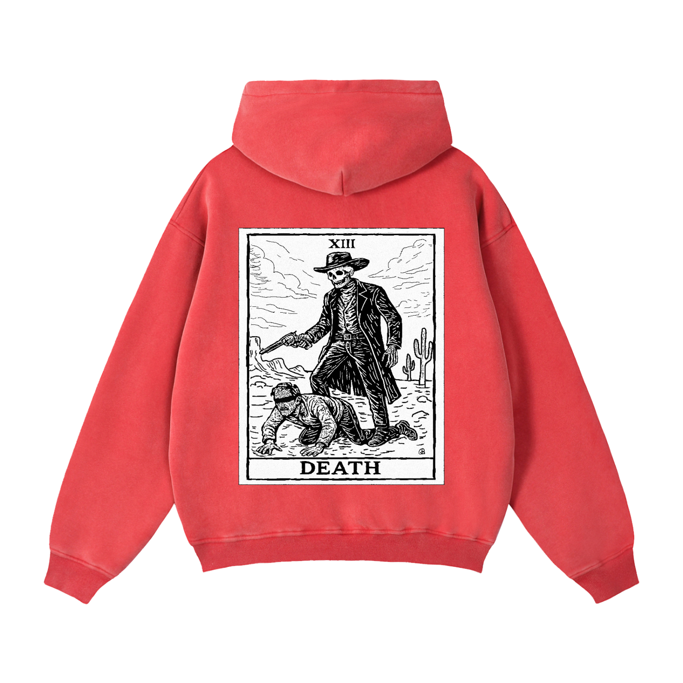 Death Tarot Zip Up