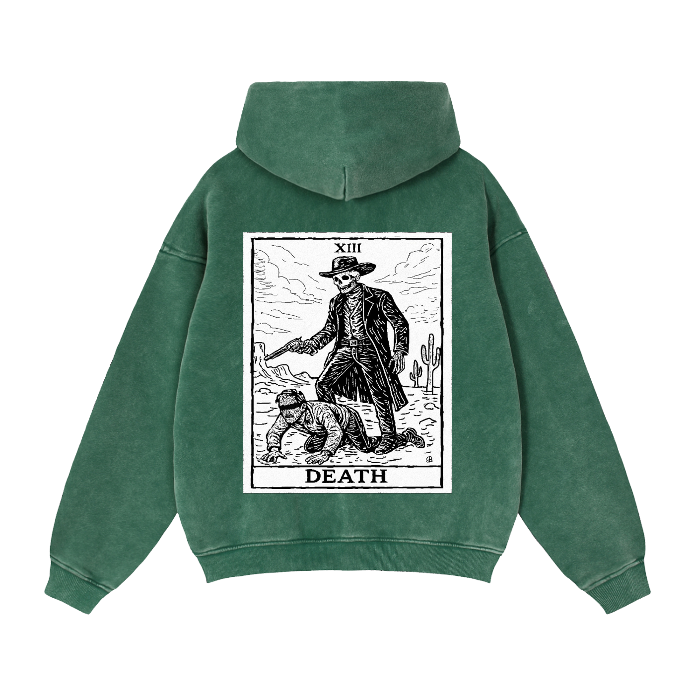 Death Tarot Zip Up