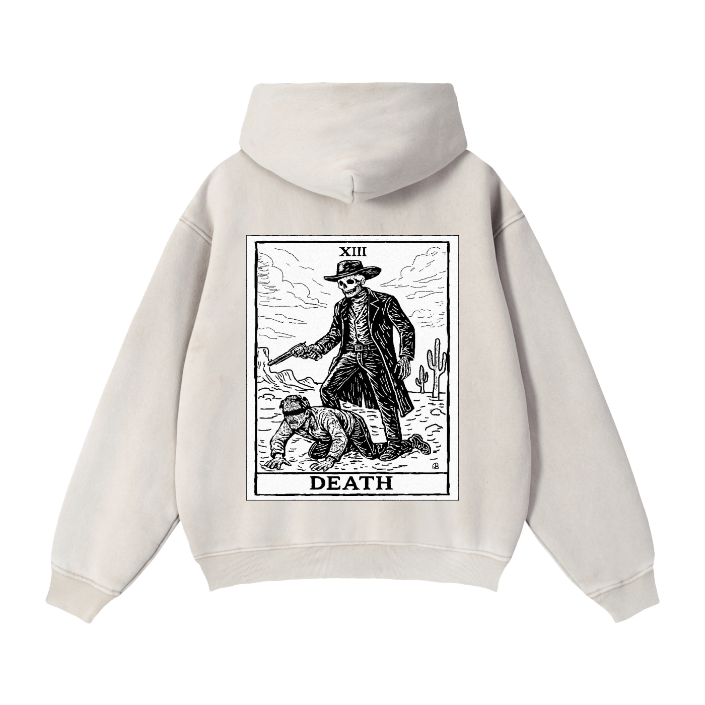 Death Tarot Zip Up