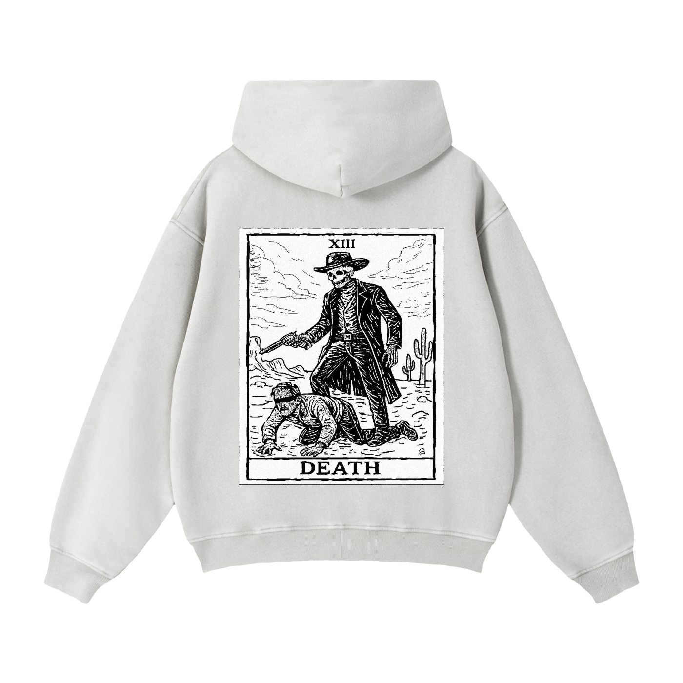 Death Tarot Zip Up