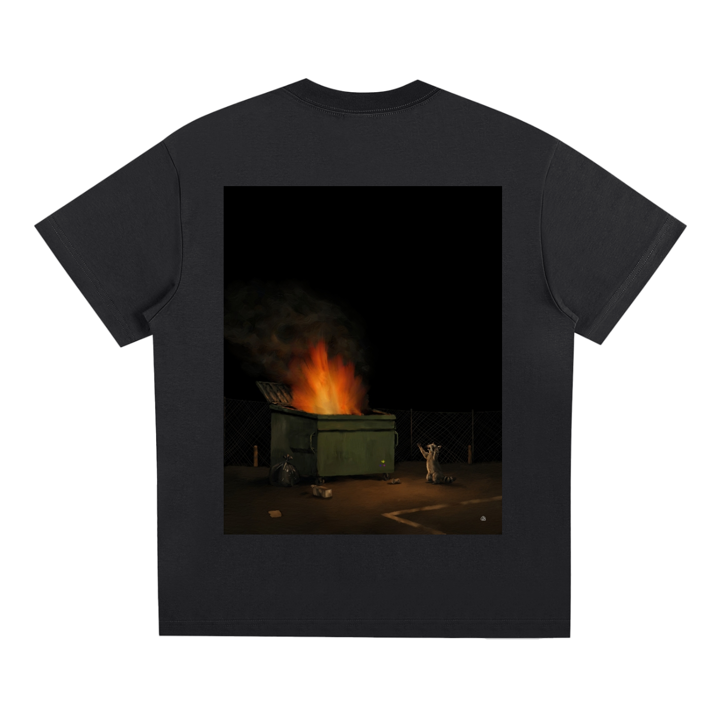 Racoon Plain T-Shirt