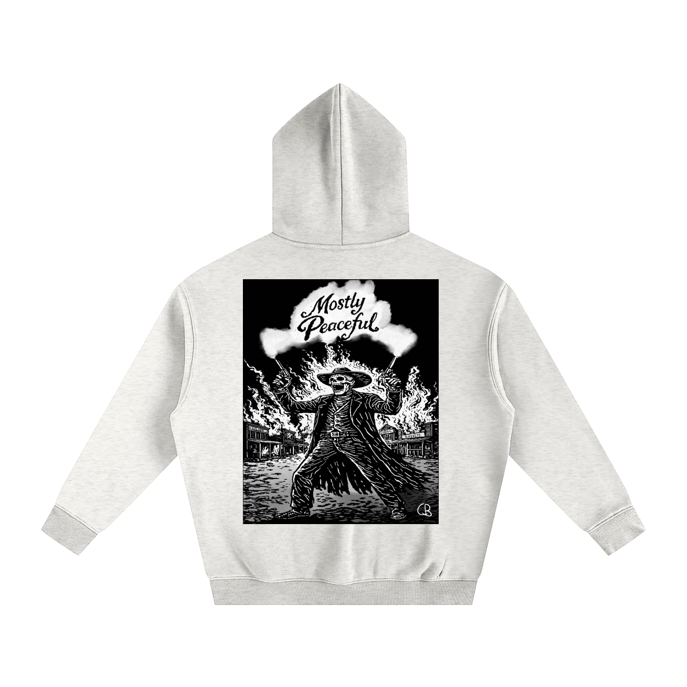 Mostly Peaceful Zip up